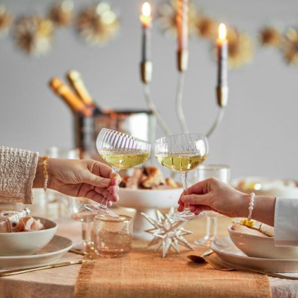 Astrid Champagne Glasses - Set of 4