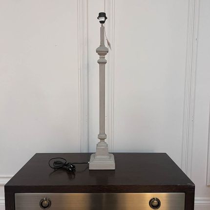 Clearance Blanc d'Ivoire Charlotte Lamp - Grey