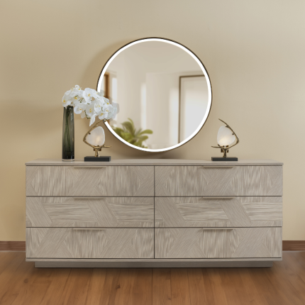 Fallon Carved 6-drawer Chest