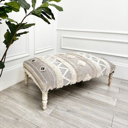 Zafer Patterned Stool
