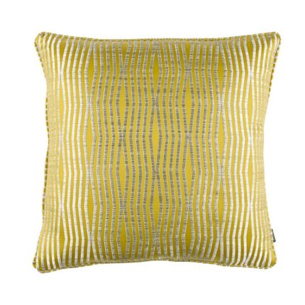 Zinc Textile Snap Cushion - Chartreuse