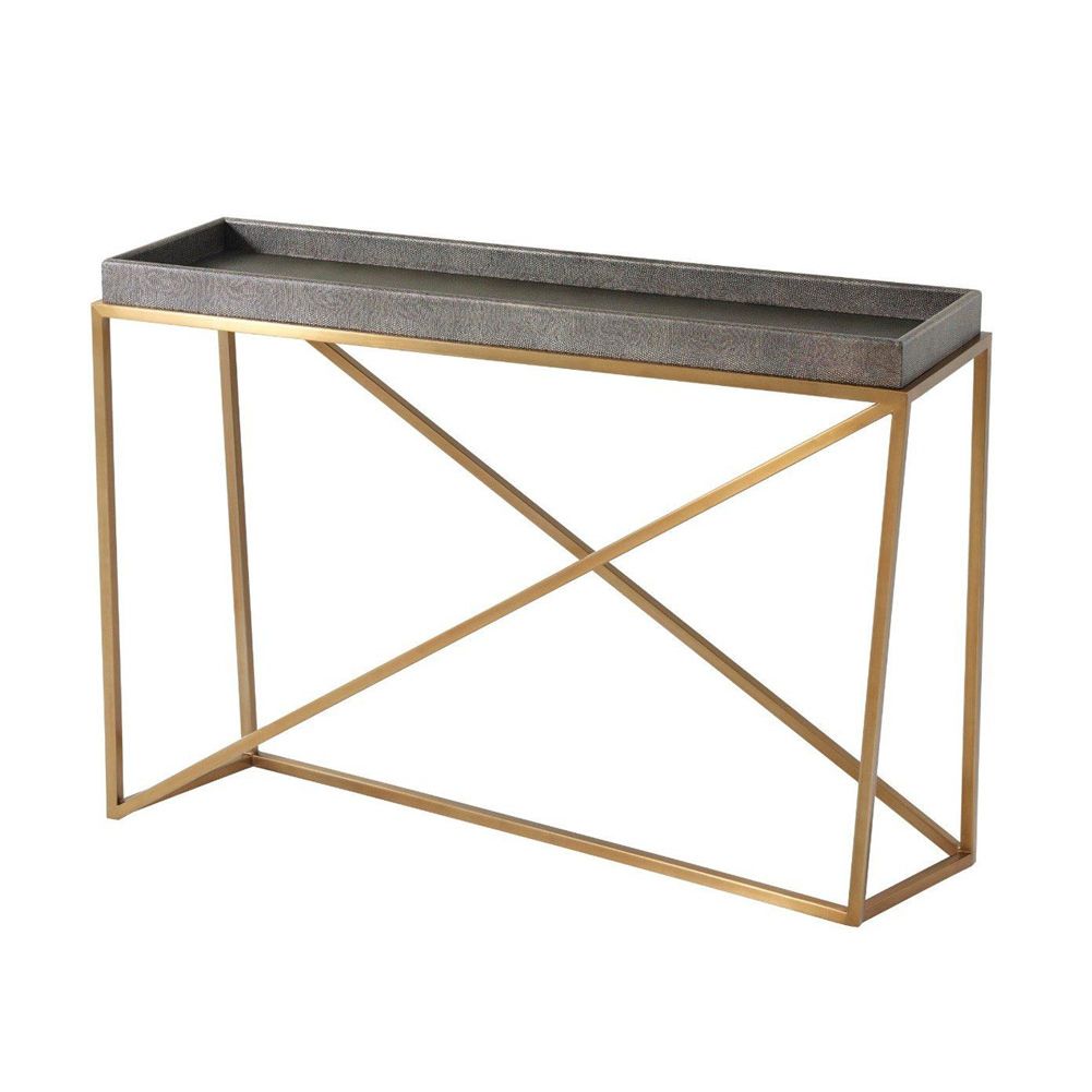 Tray shop console table