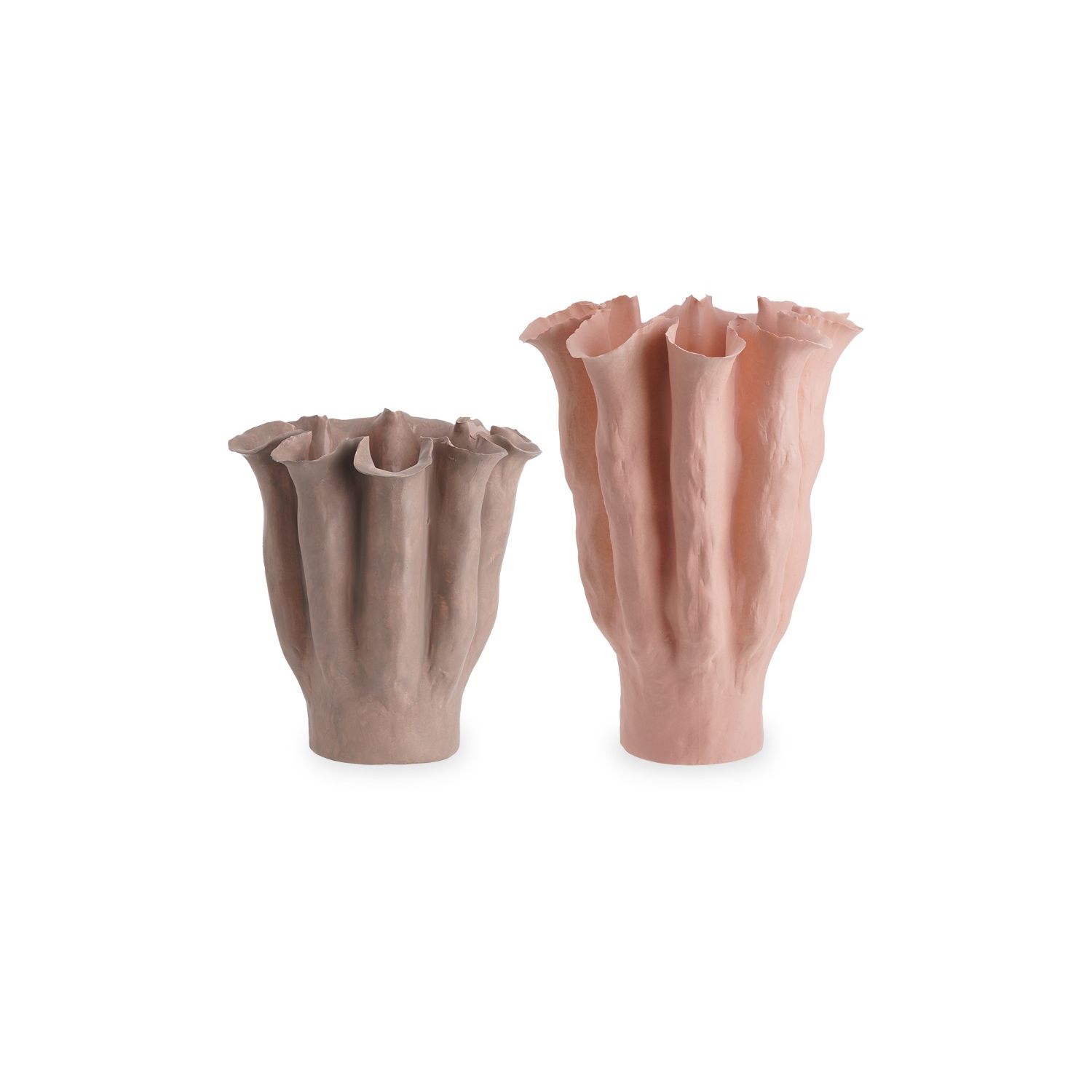 Terra Ceramic Vase Small - Sienna