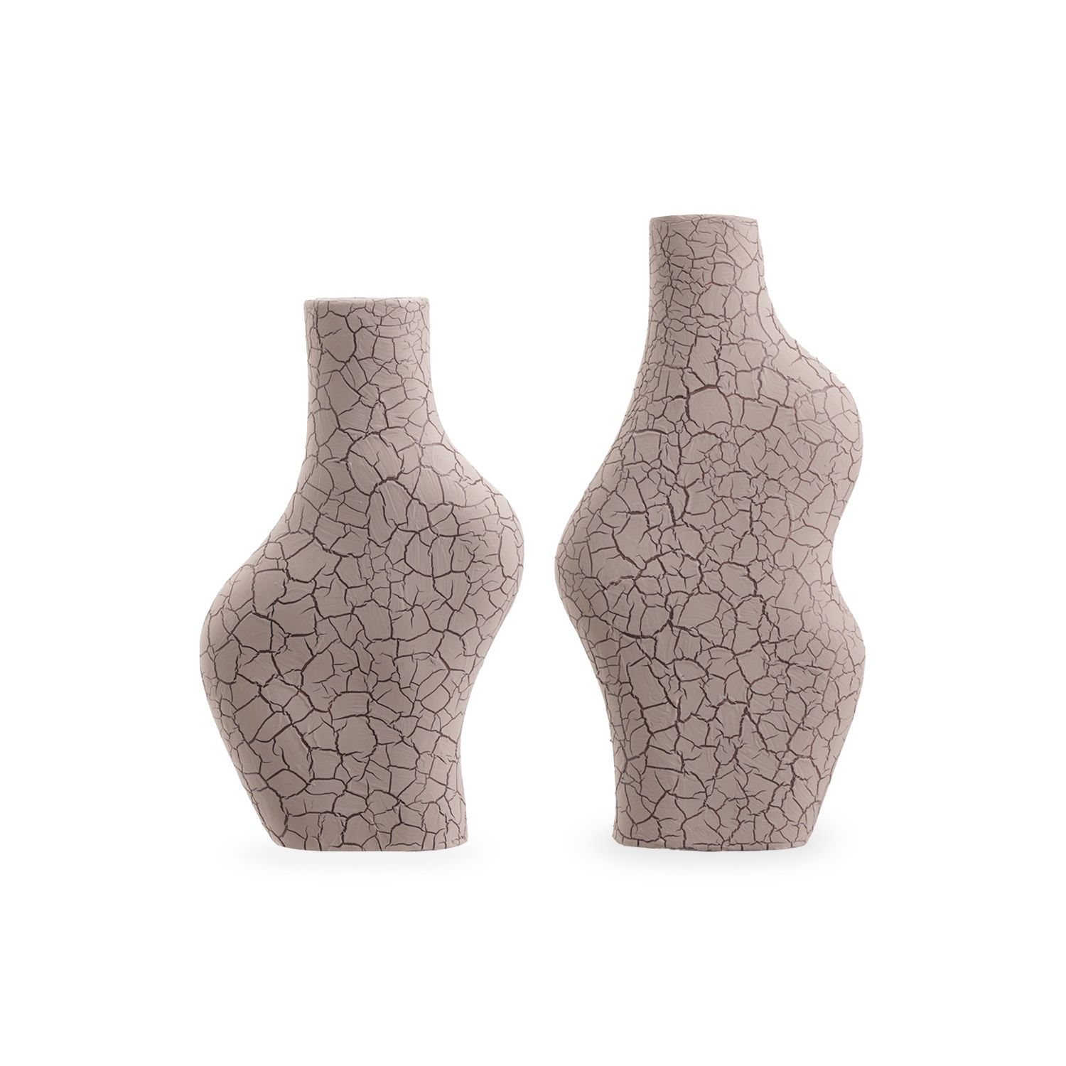 Marni Ceramic Vase Large - Taupe