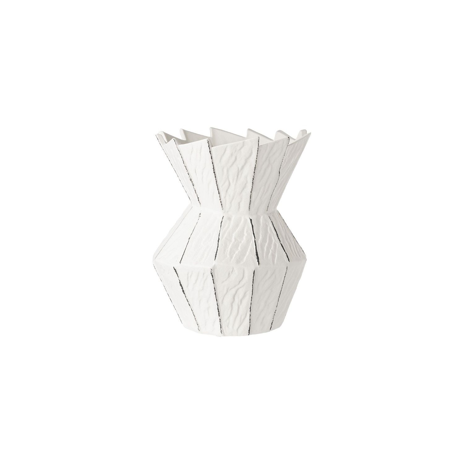 Elevate your decor with the Cresta Vase: a stunning blend of artistry and elegance, perfect for showcasing your favorite flowers and adding charm.