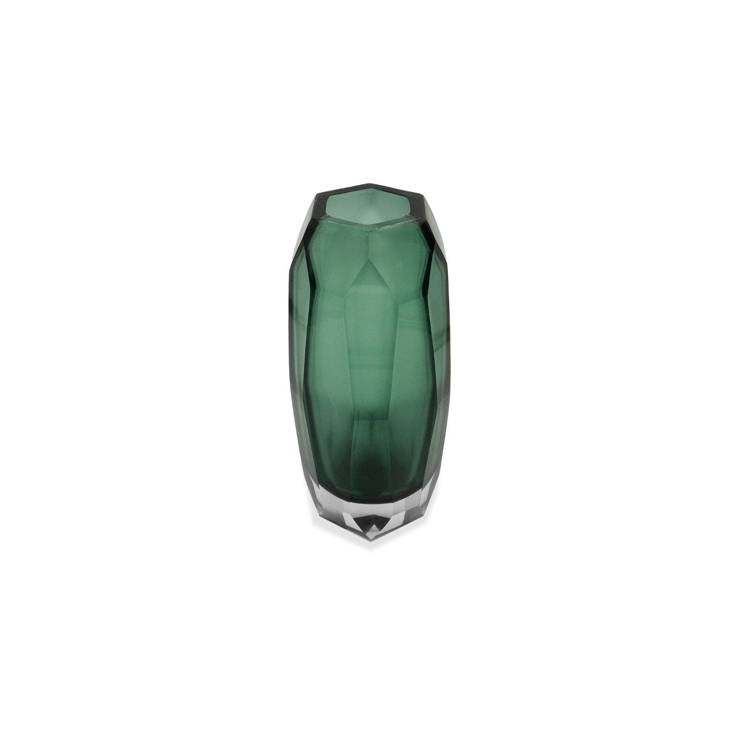 Emerald Glass Vase Green - Large