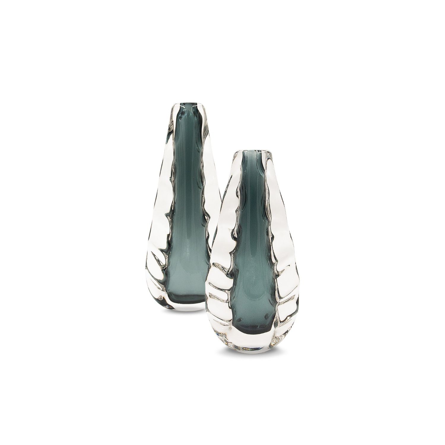 Astell Crystal Blue Vase - Medium