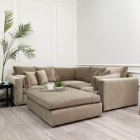Clearance Lansdowne Sofa and Footstool